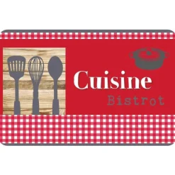 maxibazar Set De Table 28.5X44 Cm Polyprop Opaque Cuisine Gourmande