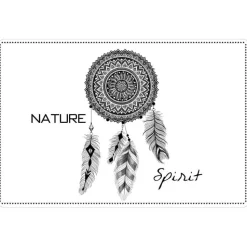 maxibazar Set De Table 28.5X43.5 Cm Pvc Imprime Cuisine Dream Blanc