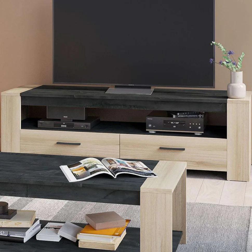 Sheffield Banc Tv 2T 1N Chene Kronberg Sidewal