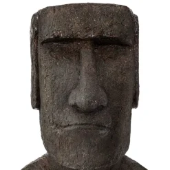 Atmosphera Statue Ile Paques En Resine H.80Cm