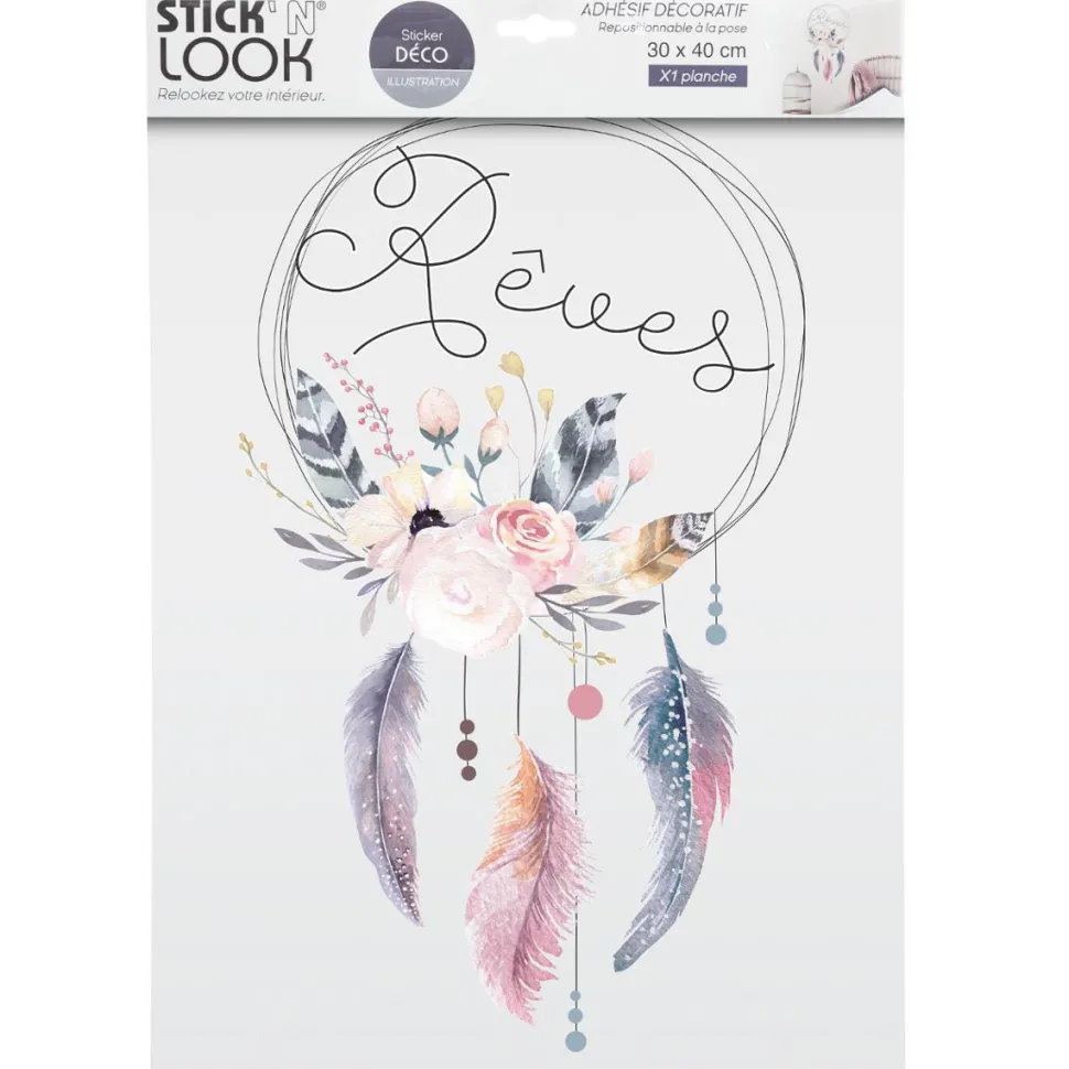 Atmosphera Sticker Attrape Reve 30X40Cm