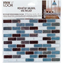 Atmosphera Sticker Carreaux Rectangle X2 Pieces