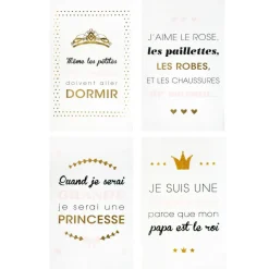 Atmosphera Sticker Kids Demoiselle 50X32Cm