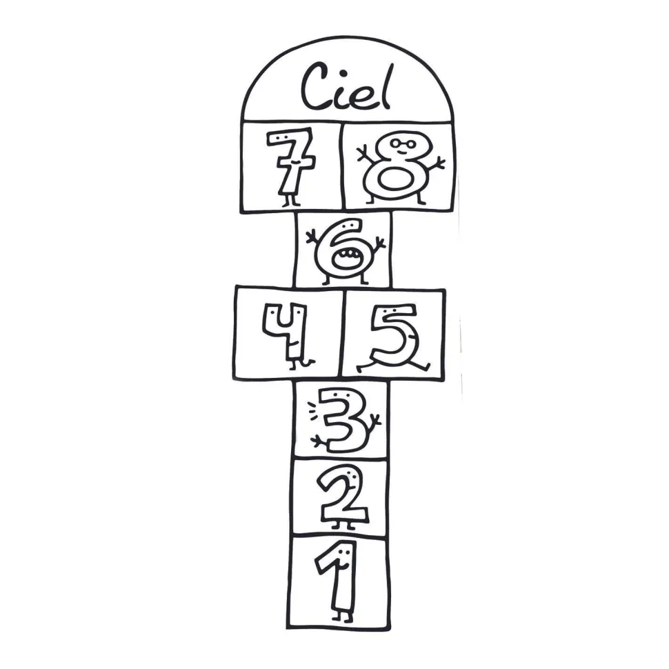 maxibazar Sticker Marelle A Poser Sur Le Sol