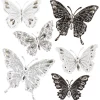 Atmosphera Sticker Relief Papillon X6 Pieces