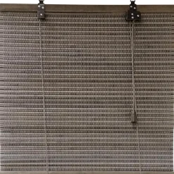 maxibazar Store Enrouleur Lattes Bambou 90X180Cm Gris