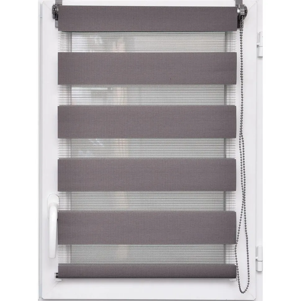 maxibazar Store Enrouleur Lumiere Nuit 120X180Cm Gris Beton