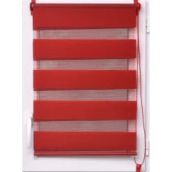 maxibazar Store Enrouleur Lumiere Nuit 150X180Cm Rouge Piment