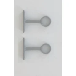 maxibazar Support Court X 2 D16 Gris Laque