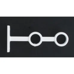 maxibazar Support Double D16 X 2 Blanc