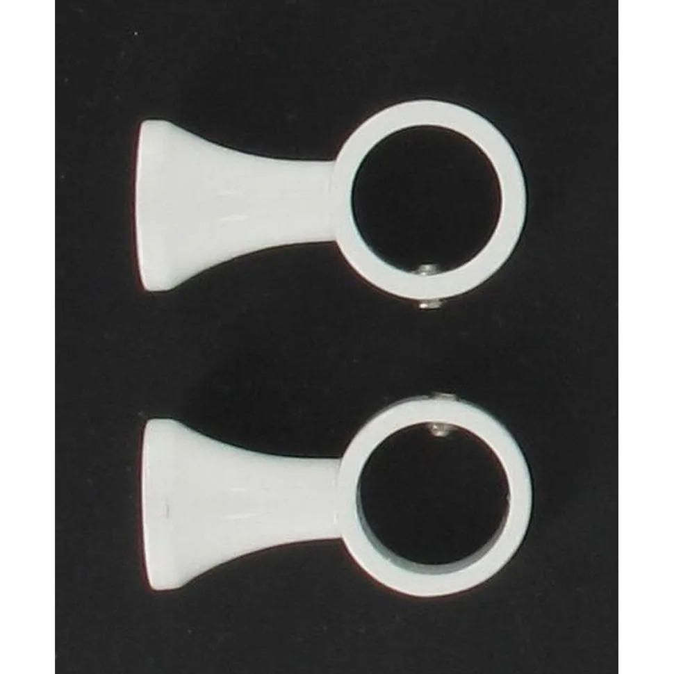 maxibazar Support Simple D16 X 2 Blanc