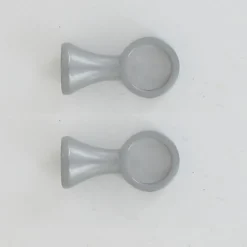 maxibazar Support Simple D16 X 2 Gris Laque