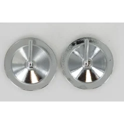 maxibazar Supports Adhesifs Metal X2 Chrome