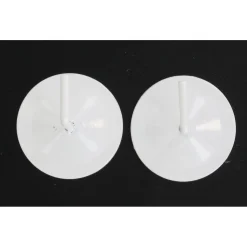 maxibazar Supports Adhesifs Metal X2 Laque Blanc