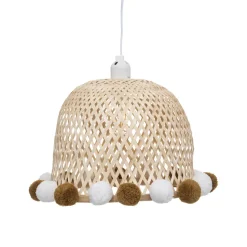 Atmosphera Suspension Bambou Pompons