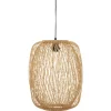 maxibazar Suspension Bambou Sindy Naturel D.30Cm
