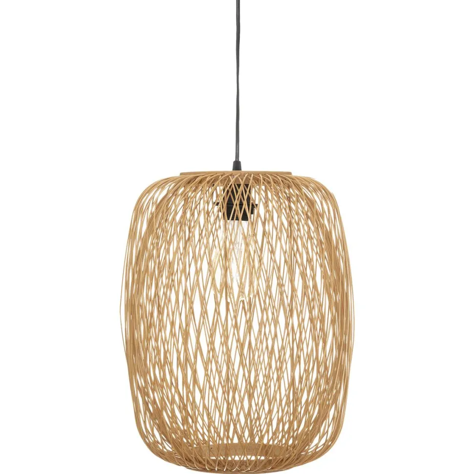 maxibazar Suspension Bambou Sindy Naturel D.30Cm