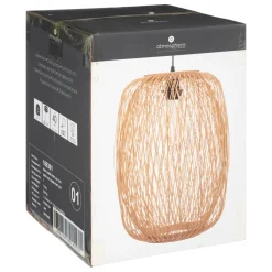 maxibazar Suspension Bambou Sindy Naturel D.30Cm