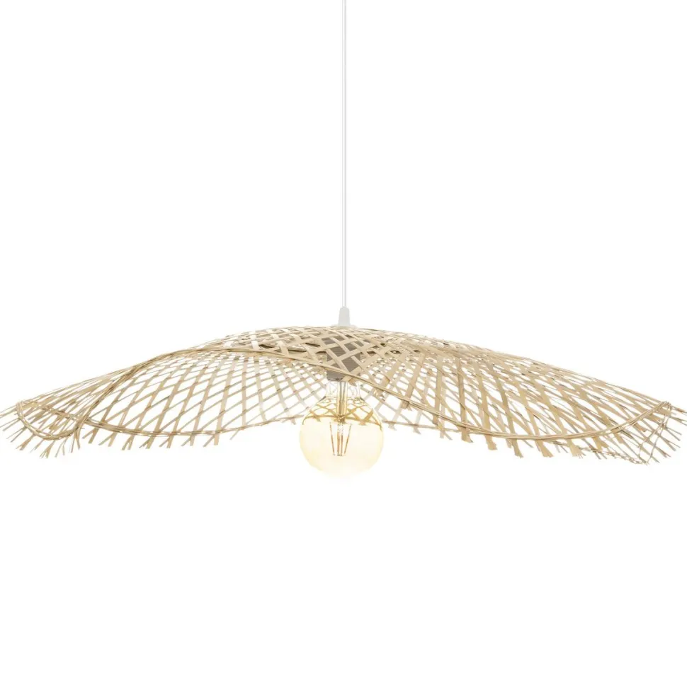 maxibazar Suspension Bambou Tess Naturel D.75Cm