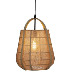 Atmosphera Suspension Bois Carmen Naturel D.32Cm