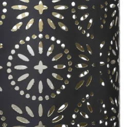 Atmosphera Suspension Metal Ajouree Gypsy Noir D.33Cm