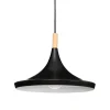Atmosphera Suspension Metal Bois Deb Noir D.32Cm