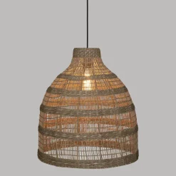 maxibazar Suspension Rotin Sea View Naturel D.45Cm