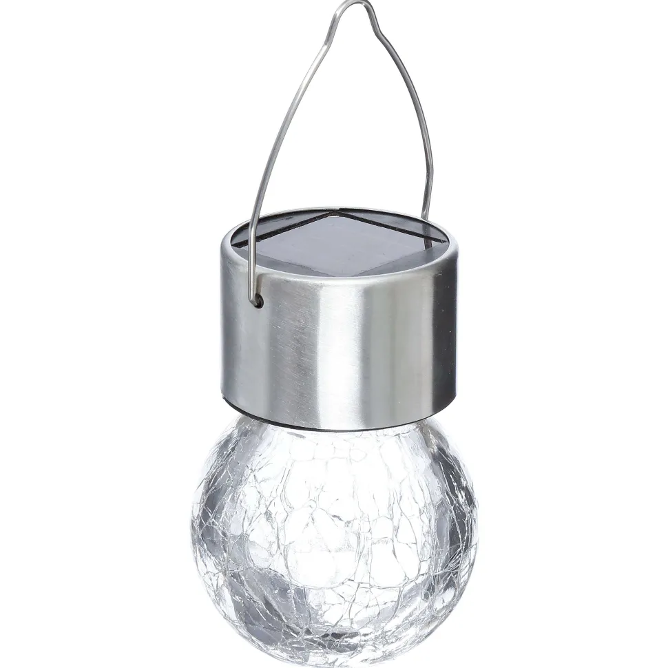 Suspension Verre Sol Inox Marty D.6Cm
