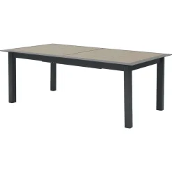 Table Allure Aluminium Muscade Graphite 12 Places
