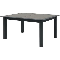 Table Allure Aluminium Muscade Graphite 10 Places