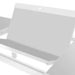 Table Allure Extensible Gris Blanc 10 Places