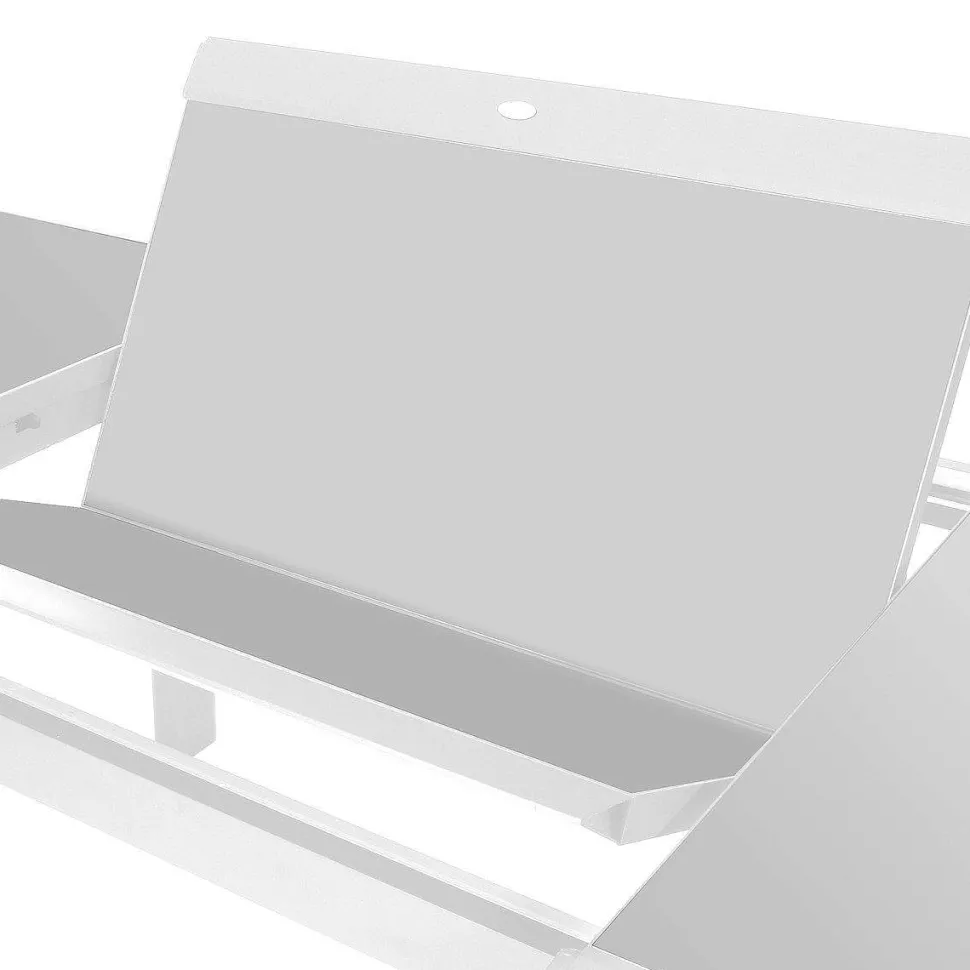 Table Allure Extensible Gris Blanc 10 Places