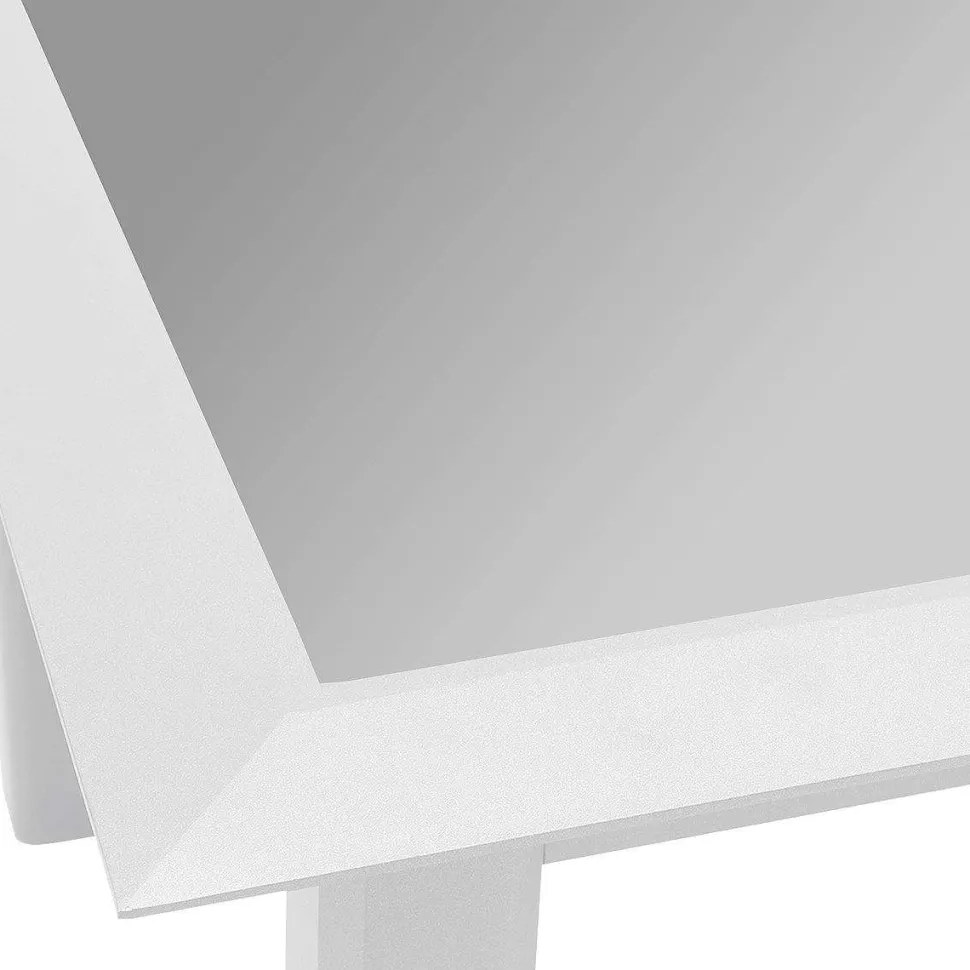 Table Allure Extensible Gris Blanc 10 Places
