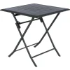 Table Azua Pliante Aluminium Graphite 2 Places