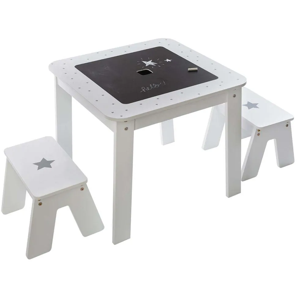 Table Bac 2 Tabourets Garcon