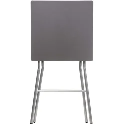 Table Bar Pliante 60X60Cm Gris