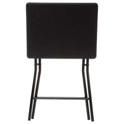 Table Bar Pliante 60X60Cm Noir