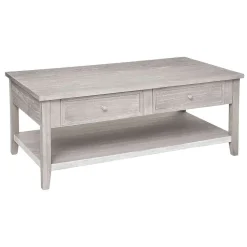 Table Basse 4Tiroirs Charme Naturel