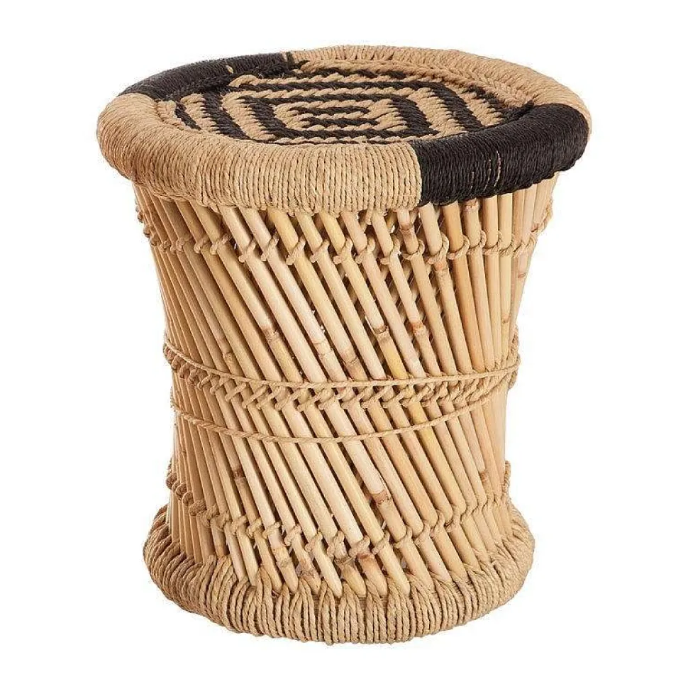 Table Cafe Corde Noir D.30X28Cm