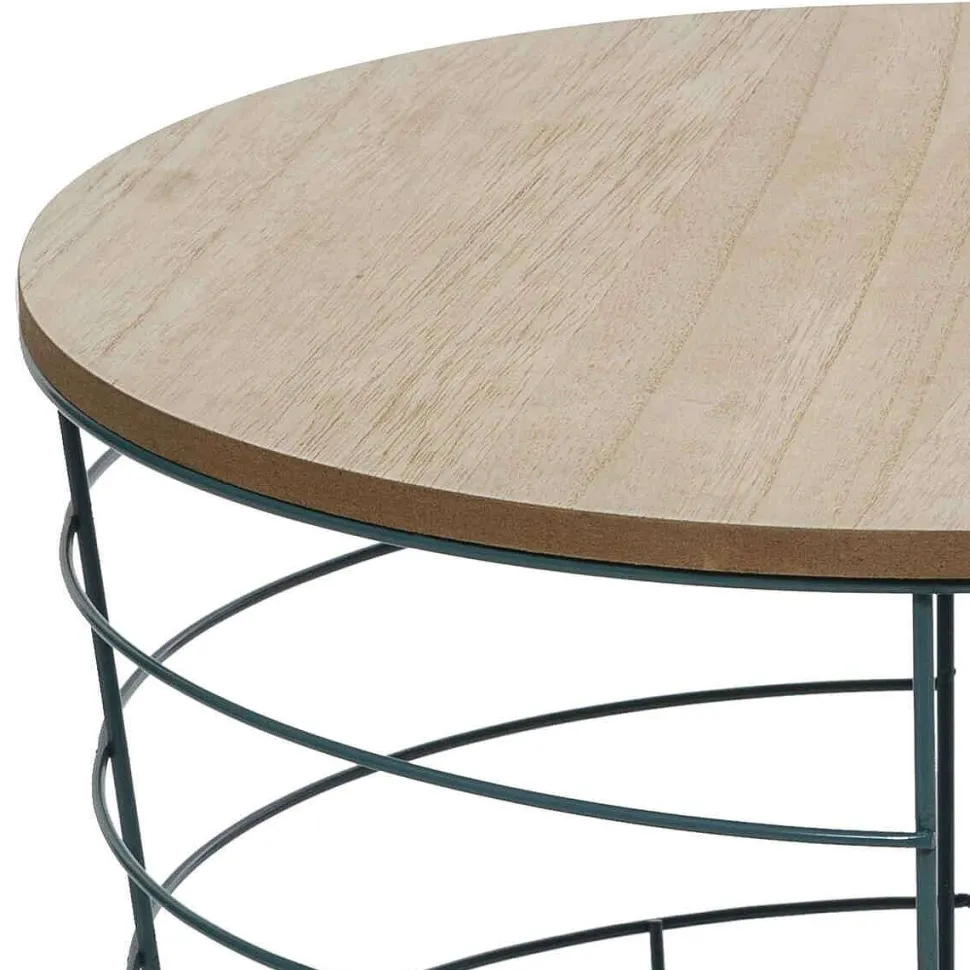 Table Cafe Metal Bleu Kumi Pop