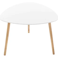 Table Cafe Mileo Blanc