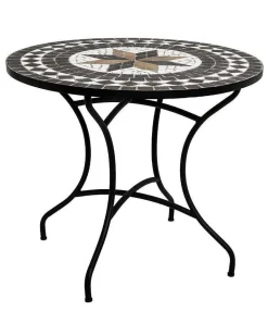 Table Diner Mosaique Kipos D.90X76Cm