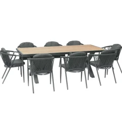 Table Emperia Acacia Aluminium 8 Places