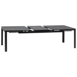 Table Paradize Extensible Rectangle Aluminium 12 Places
