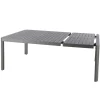 Table Paradize Extensible Rectangle Graphite 10 Places