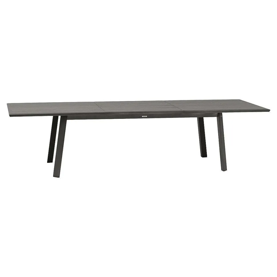 Table Pavane Extensible Aluminium Graphite 12 Places