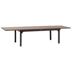 Table Piazza Extensible Aluminium Houblon 12 Places