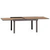 Table Piazza Extensible Aluminium Houblon 10 Places