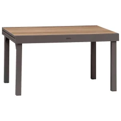 Table Piazza Extensible Aluminium Houblon 10 Places