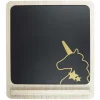 maxibazar Tableau Noir Mural Design Licorne 40X44Cm